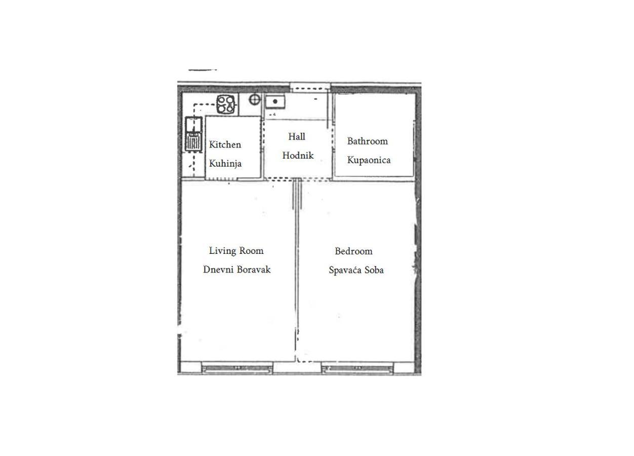 Fountain View Apartment Ζάγκρεμπ Εξωτερικό φωτογραφία